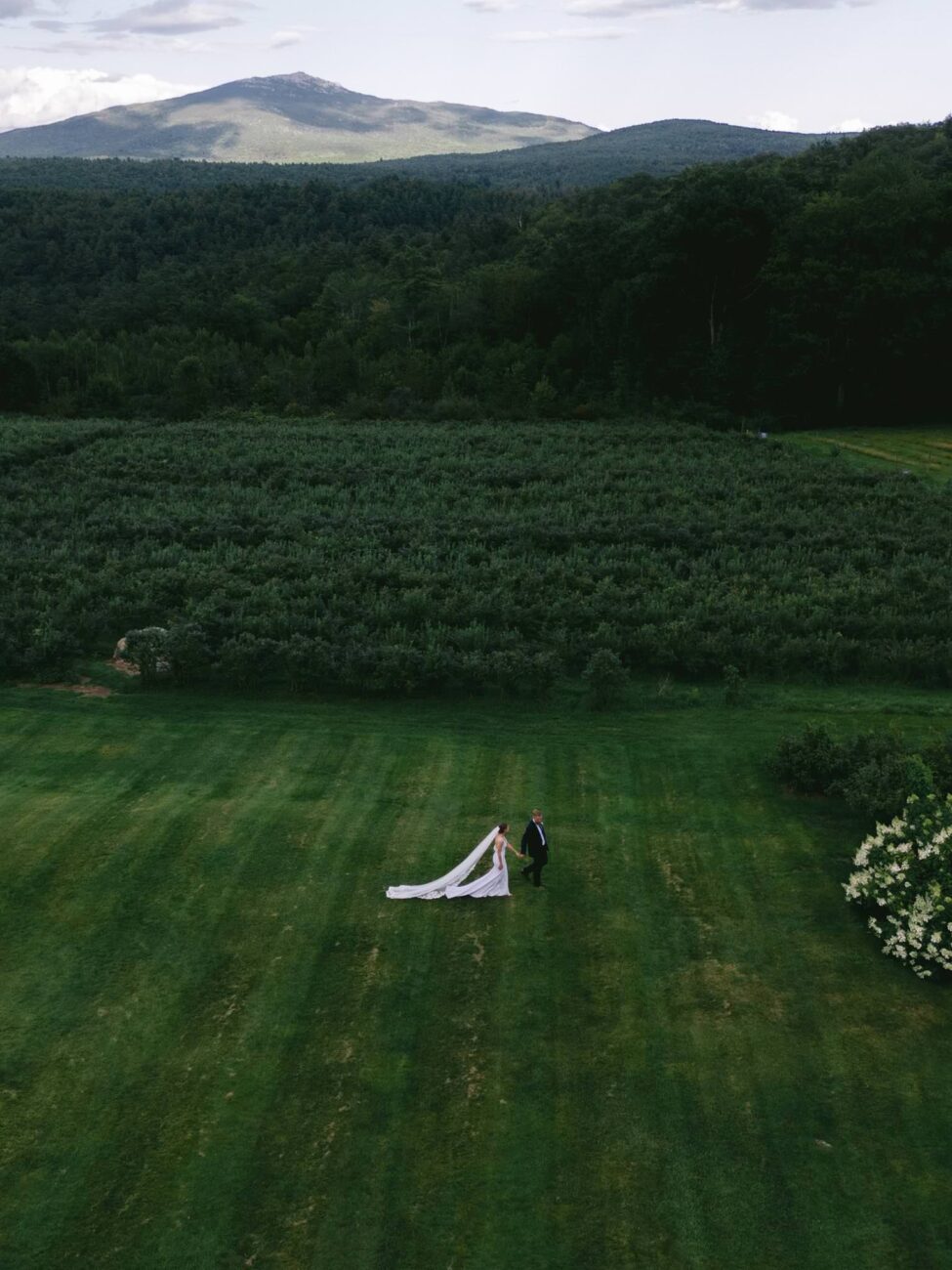 Drone Wedding Photography NH